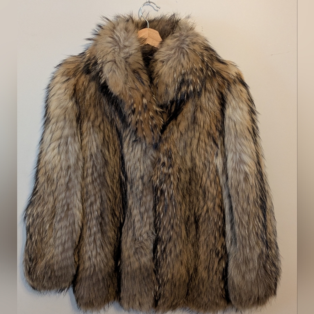 Finn Raccoon Fur Coat
